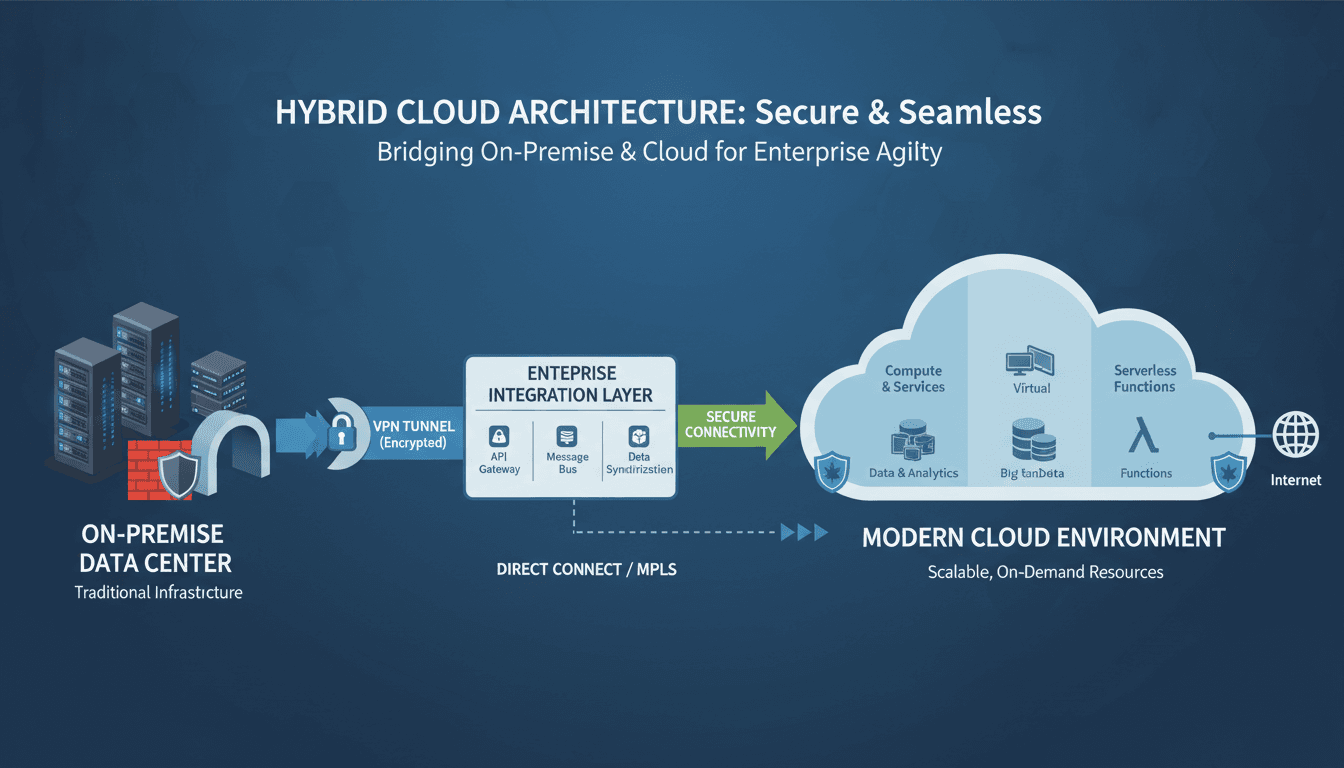 Arquitetura de Integração Híbrida